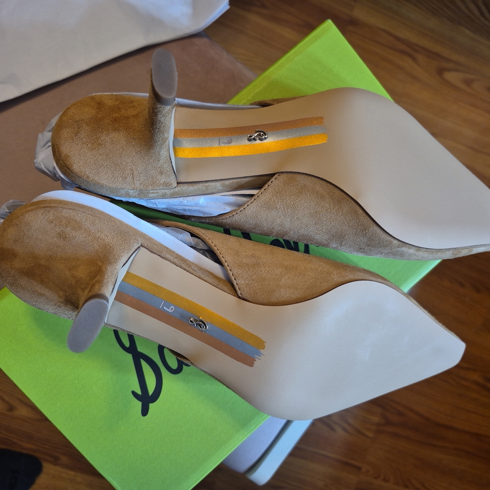 Sam Edelman Tan Heels - Picture 7 of 10